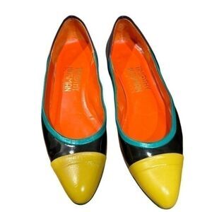 TIMOTHY HITSMAN flats wedge shoes vintage 7